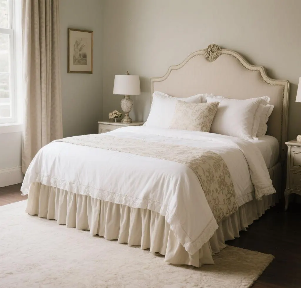 Bed Skirt in Room