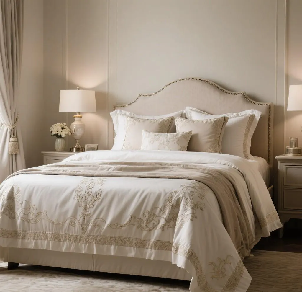Bed Spread in Room