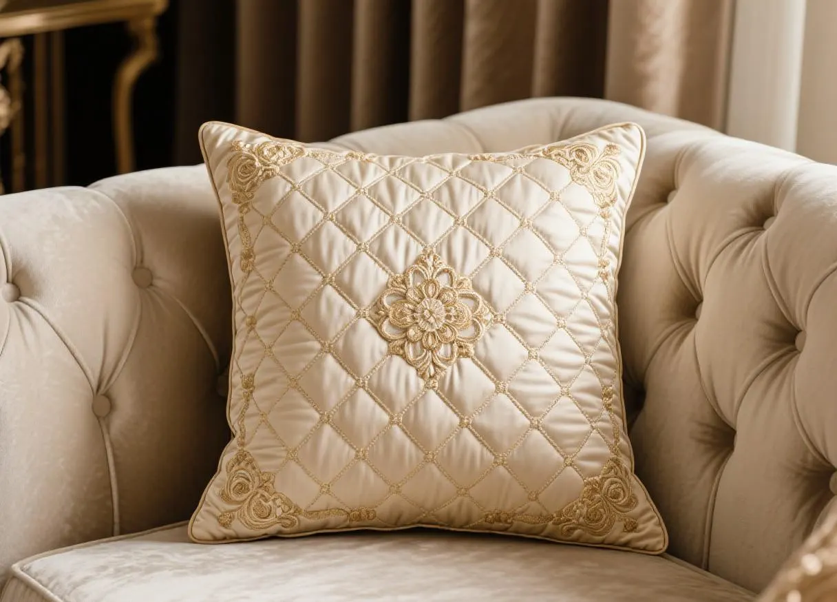 Quilted Cushion Cover