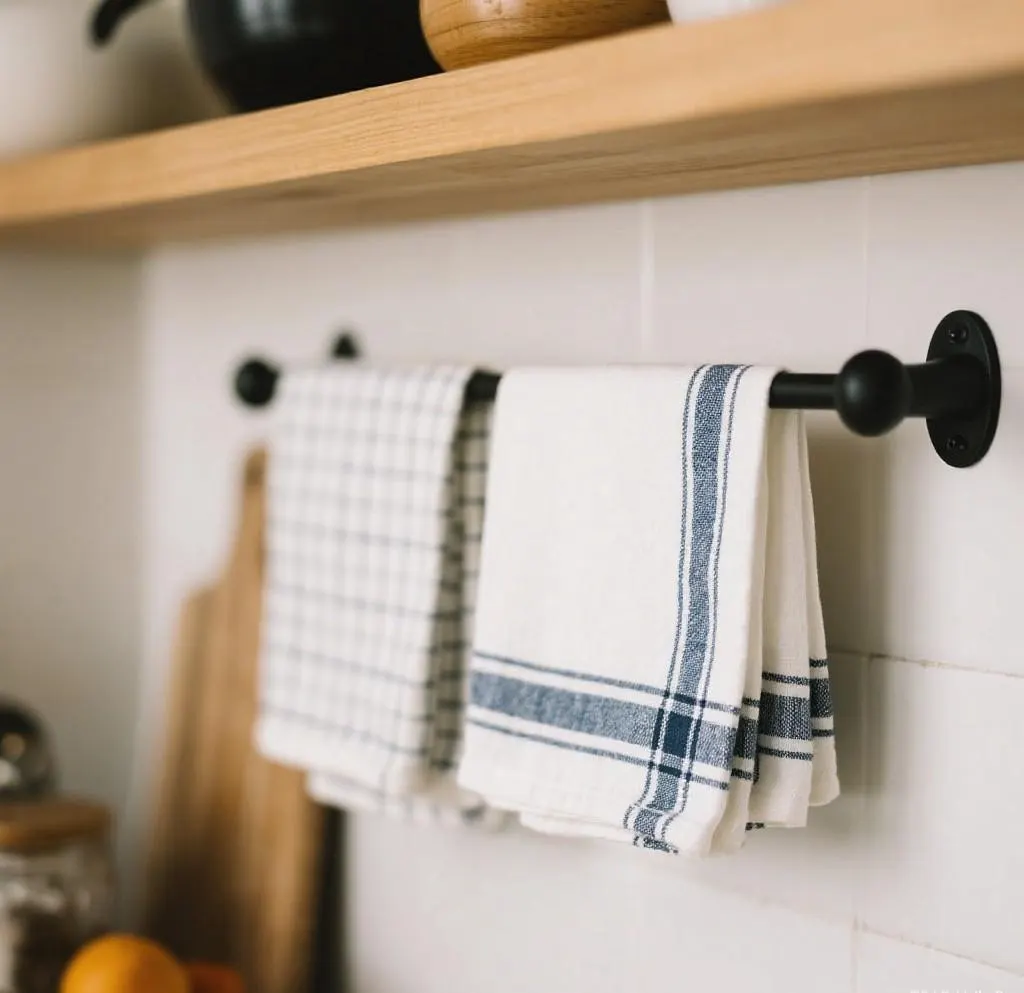 Tea Towel in Kitchen